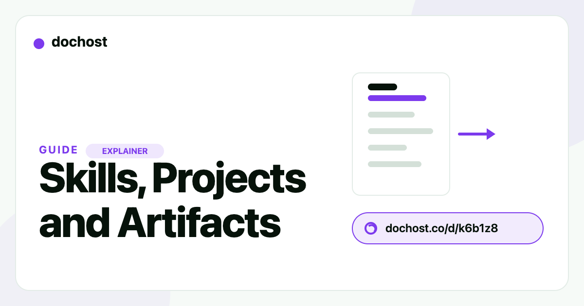 Claude Skills vs Projects vs Artifacts: What Each One Actually Is