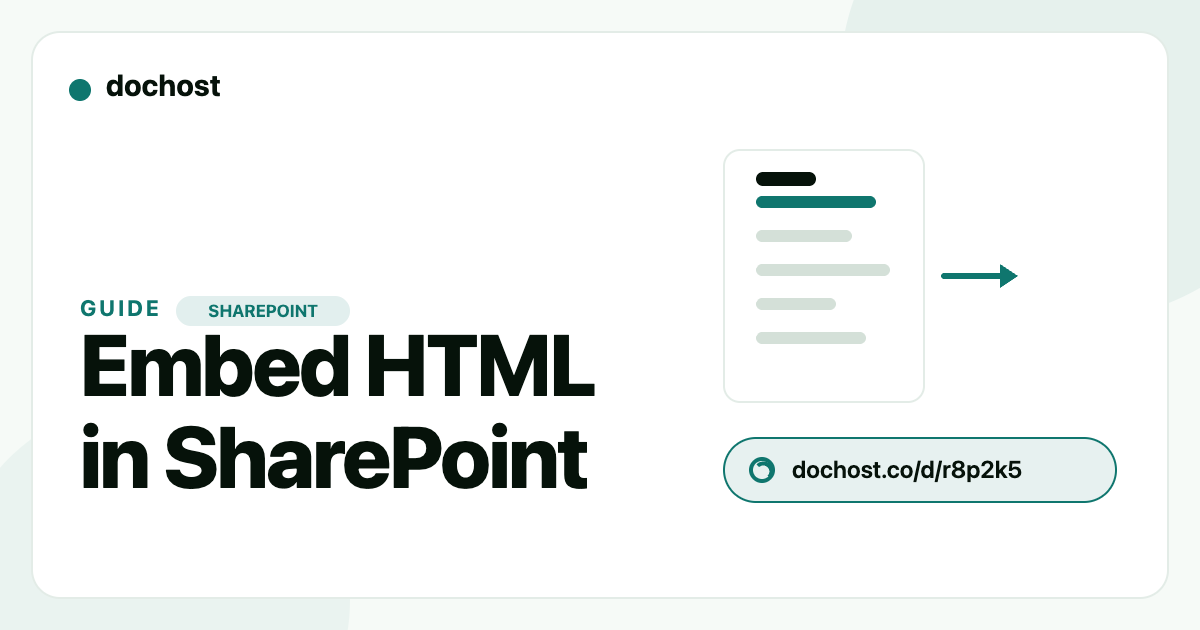 How to Embed HTML in SharePoint: HTML Pages, the Embed Web Part, and People Outside Your Company