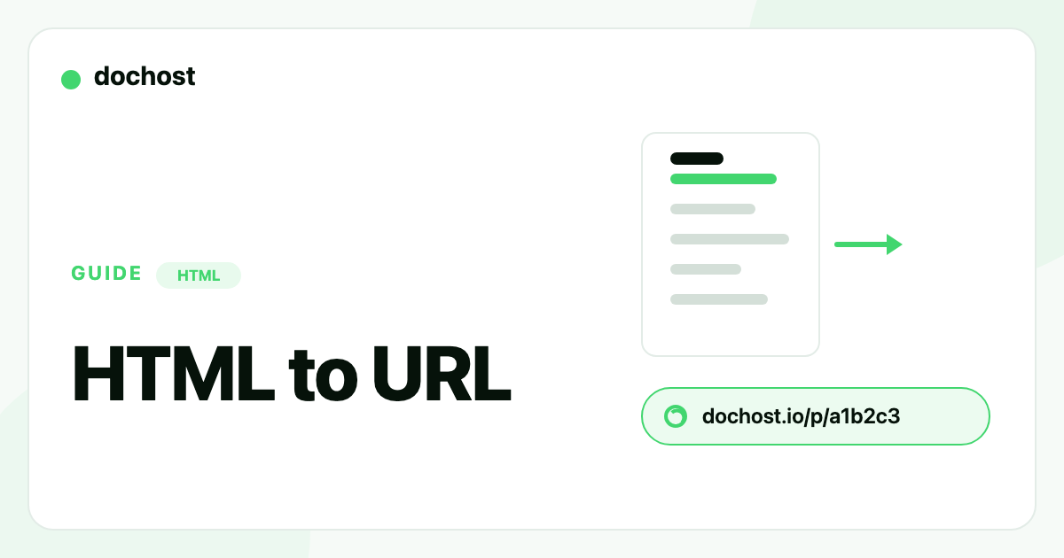 Free HTML to URL: 7 Tools That Turn an HTML File Into a Shareable Link Free HTML to URL: 7 Tools That Turn an HTML File Into a Shareable Link